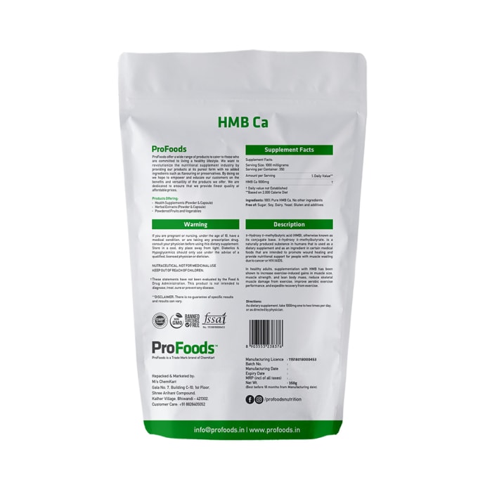 ProFoods HMB Ca (125gm)