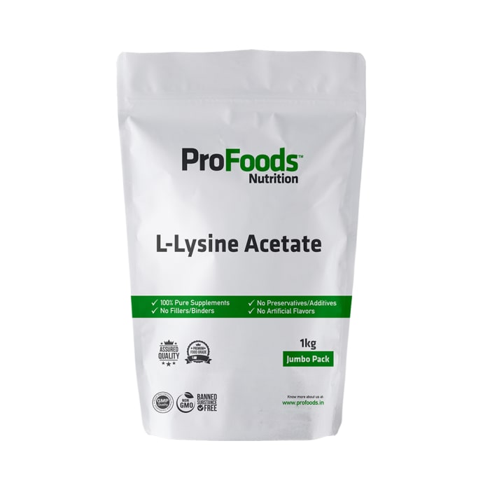 ProFoods L-Lysine Acetate Powder (125gm)