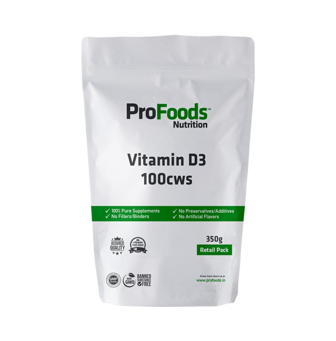 ProFoods Vitamin D3 100cws Powder (125gm)