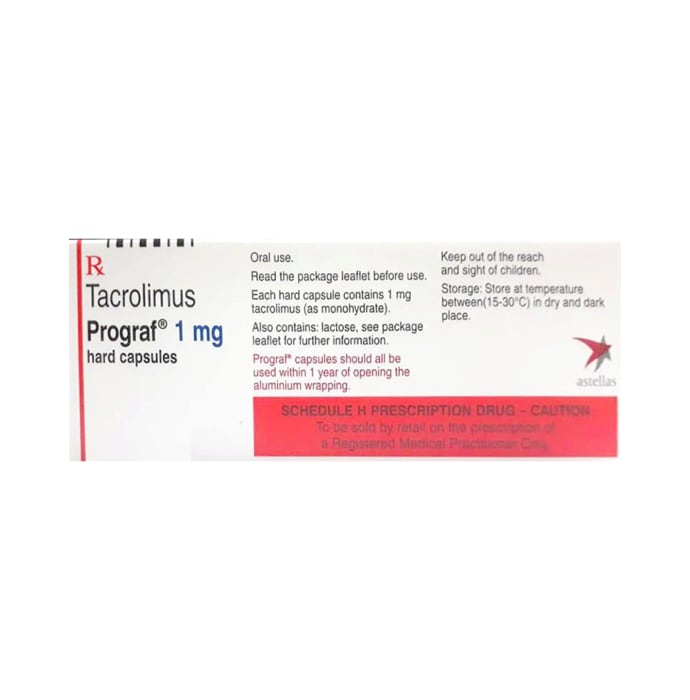 Prograf 1mg Hard Capsule (10'S)