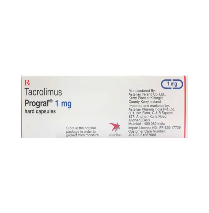 Prograf 1mg Hard Capsule (10'S)