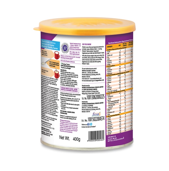 Protinex junior powder vanilla (400gm)