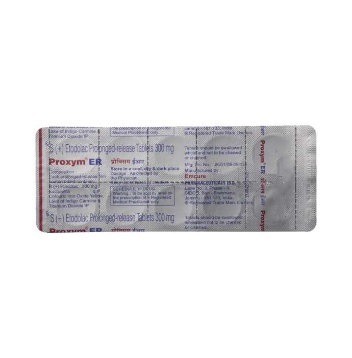 Proxym 300mg Tablet ER (10'S)