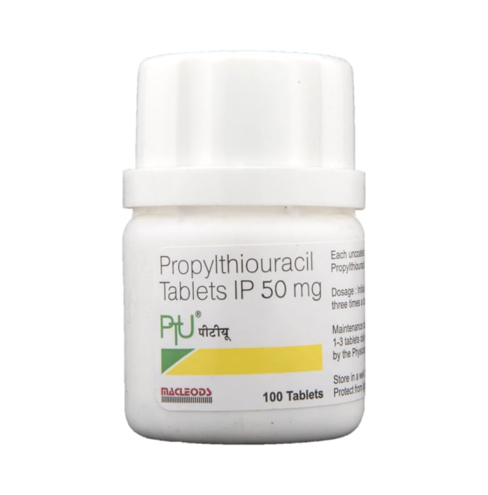 Ptu 50mg Tablet (100'S)