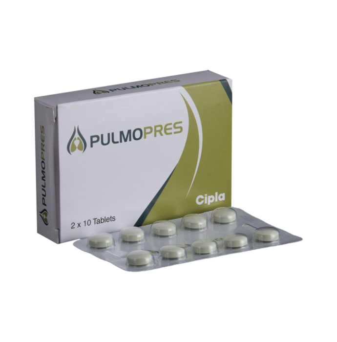 Pulmopres 20mg Tablet (10'S)