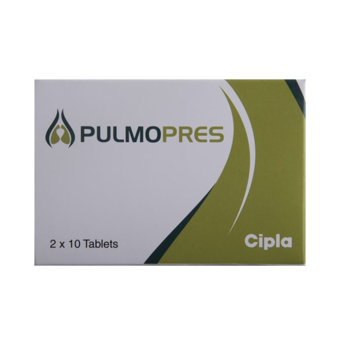 Pulmopres 20mg Tablet (10'S)