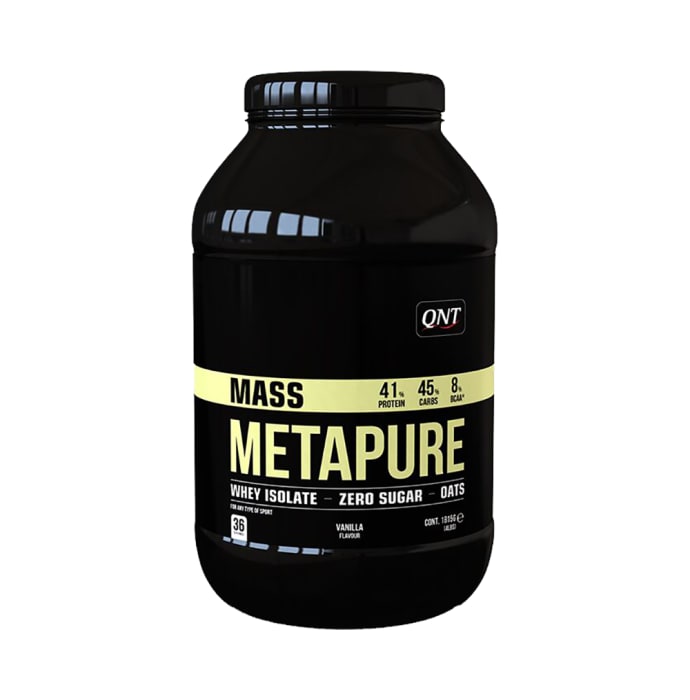 QNT Mass Metapure Whey Isolate Powder Vanilla (1815gm)