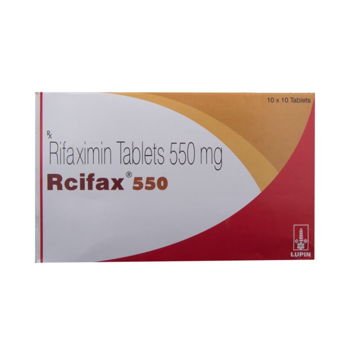 Rcifax 550mg Tablet (10'S)