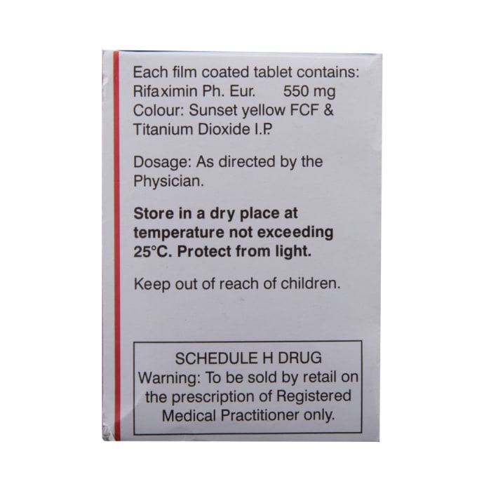 Rcifax 550mg Tablet (10'S)