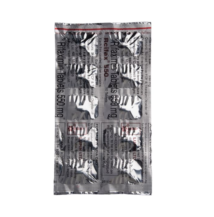 Rcifax 550mg Tablet (10'S)