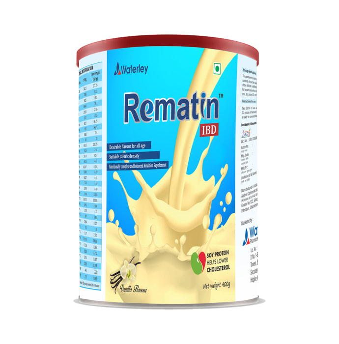 Rematin IBD Powder Vanilla (400gm)