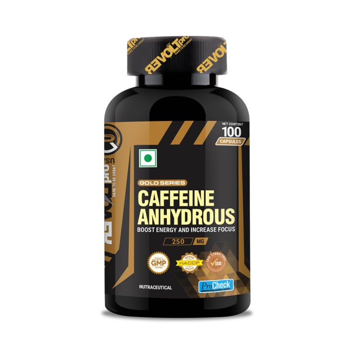 Revoltpro Caffeine Anhydrous Capsule (100'S)