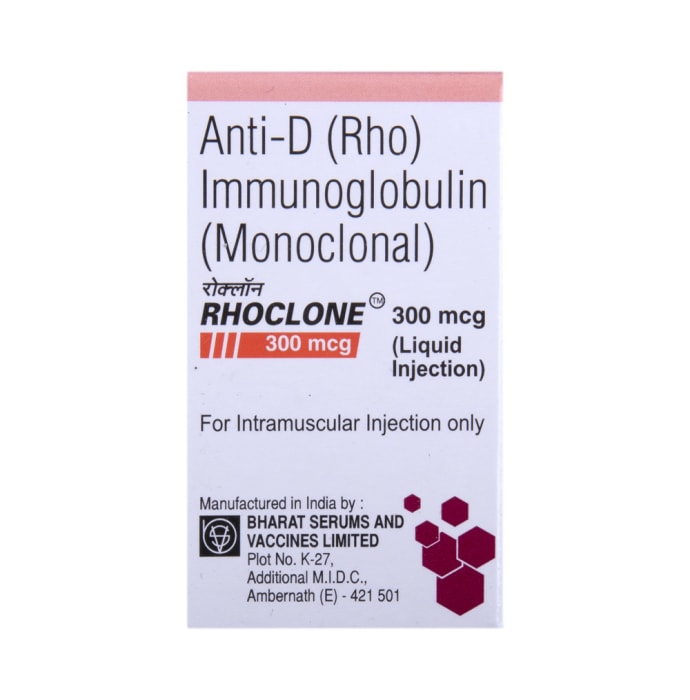 Rhoclone 300mcg (Injection)