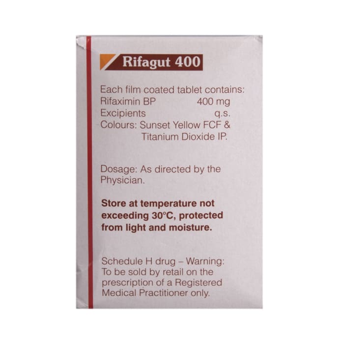 Rifagut 400mg Tablet (10'S)