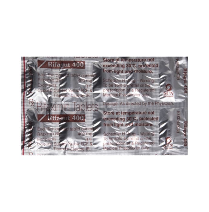 Rifagut 400mg Tablet (10'S)