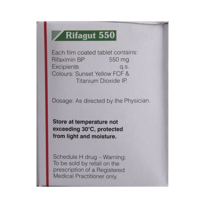 Rifagut 550mg Tablet (10'S)