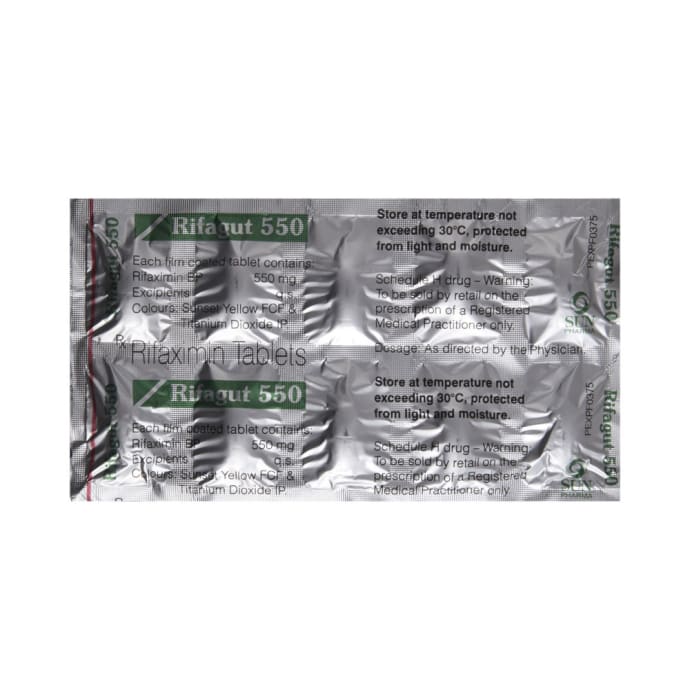 Rifagut 550mg Tablet (10'S)