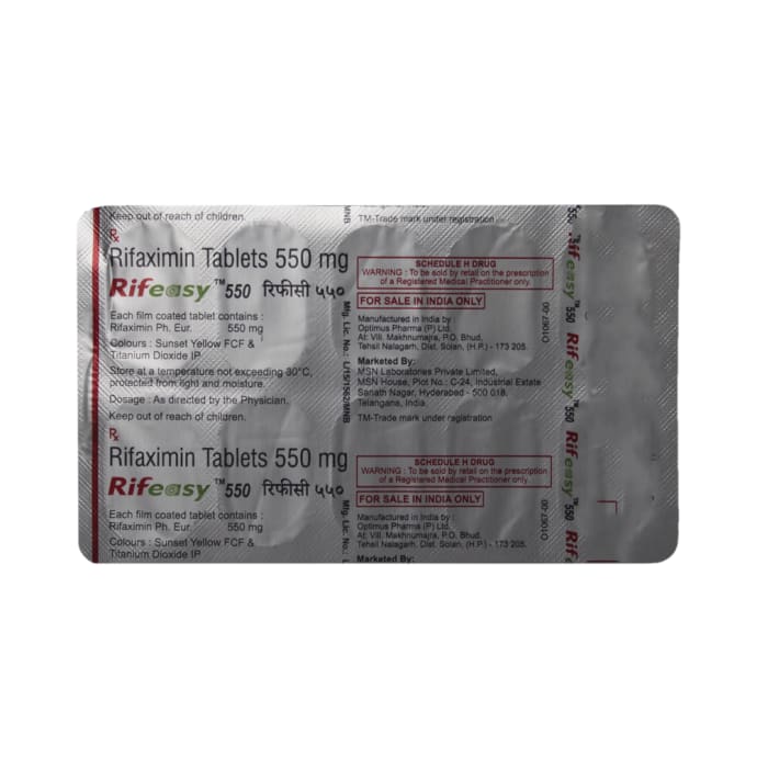 Rifeasy 550mg Tablet (10'S)