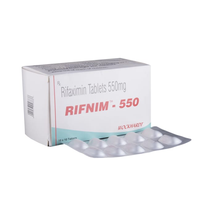 Rifnim 550mg Tablet (10'S)