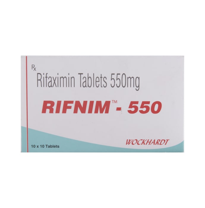 Rifnim 550mg Tablet (10'S)