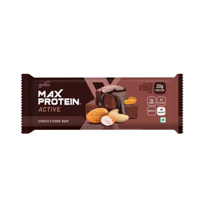 Ritebite max protein bar choco fudge