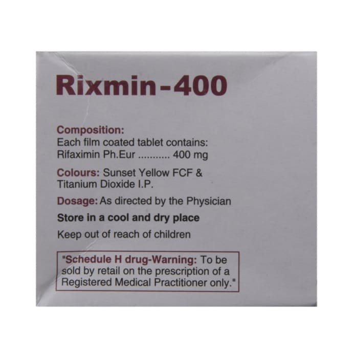 Rixmin 400mg Tablet (10'S)