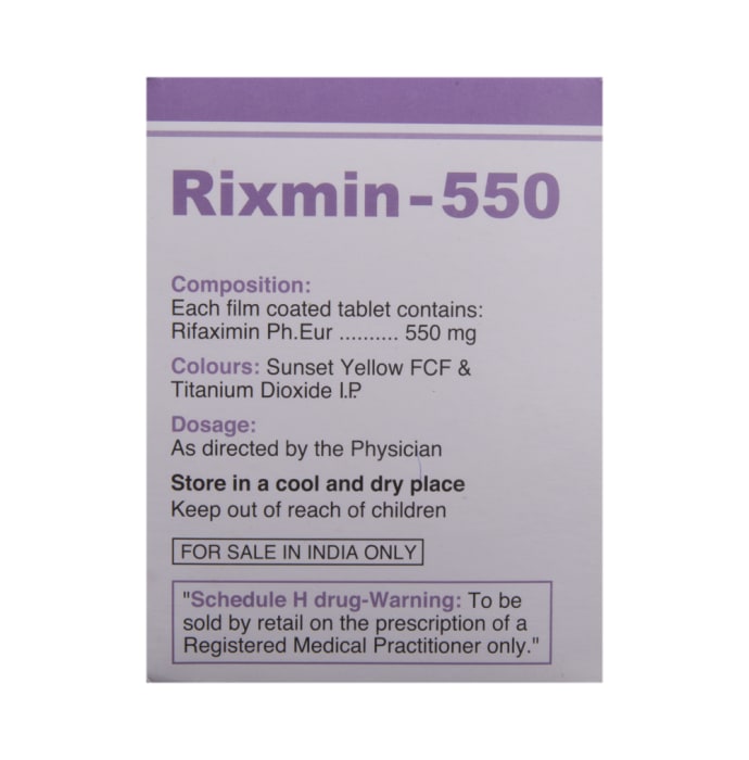 Rixmin 550mg Tablet (10'S)