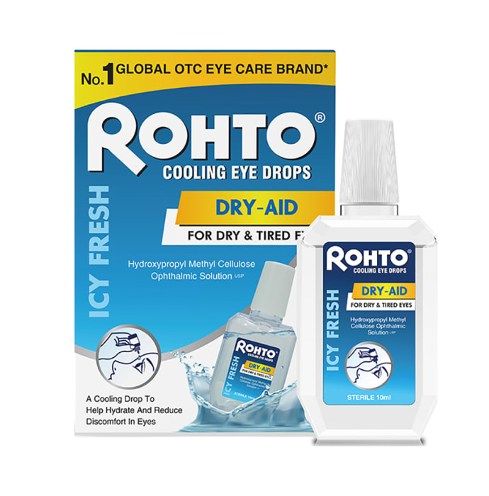 Rohto Icy Fresh Cooling Eye Drop (10ml)