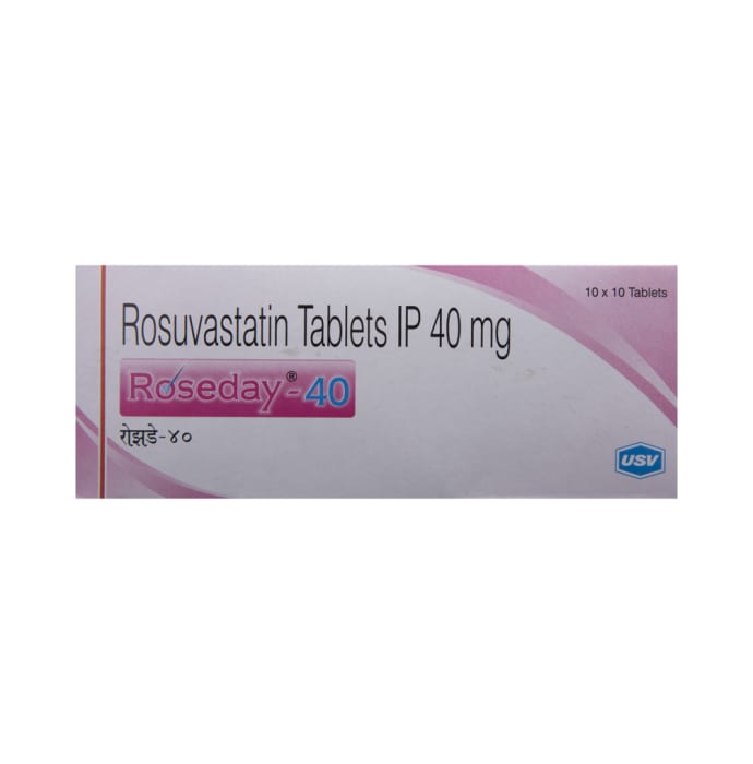 Roseday 40mg Tablet (10'S)