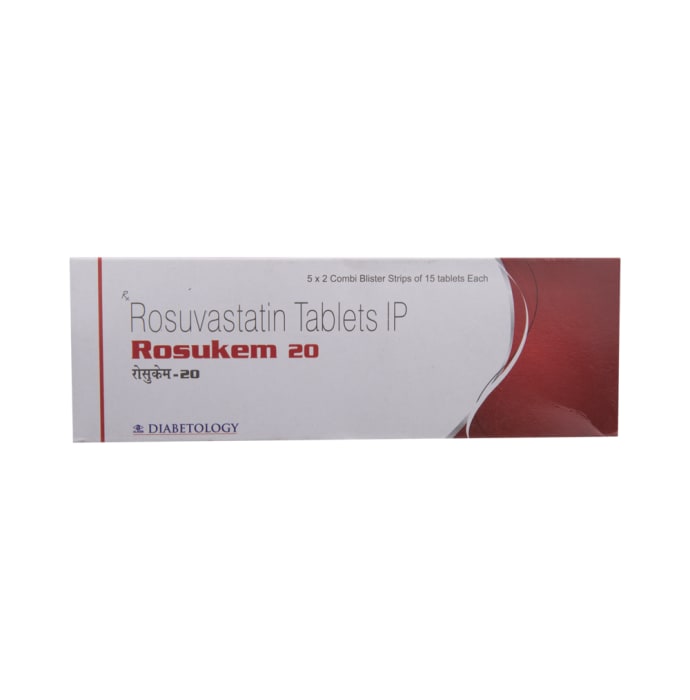 Rosukem 20mg Tablet (15'S)