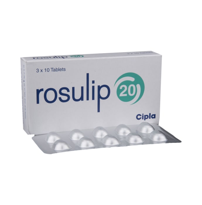 Rosulip 20mg Tablet (10'S)