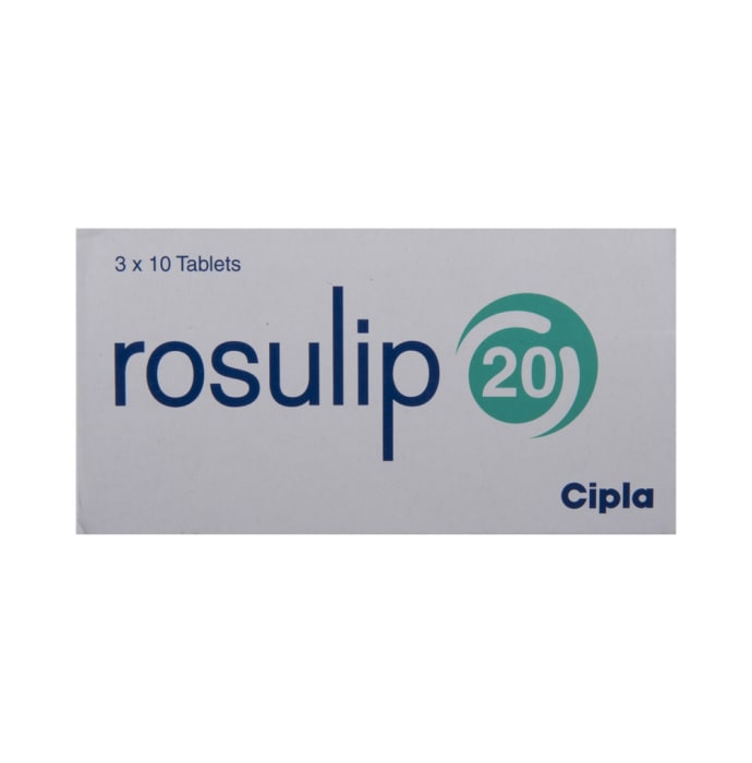 Rosulip 20mg Tablet (10'S)