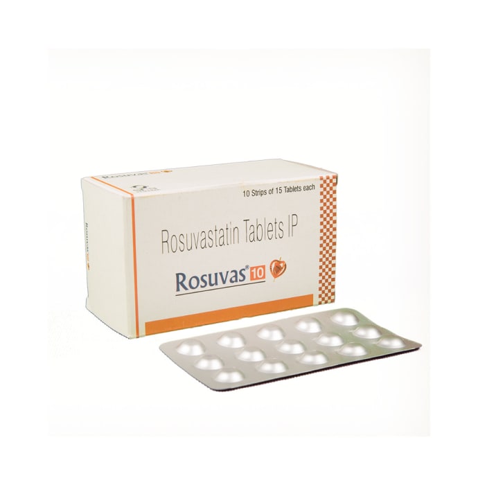 Rosuvas 10mg Tablet (15'S)