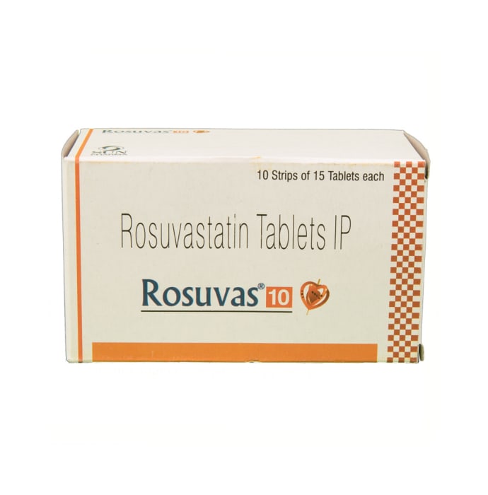 Rosuvas 10mg Tablet (15'S)