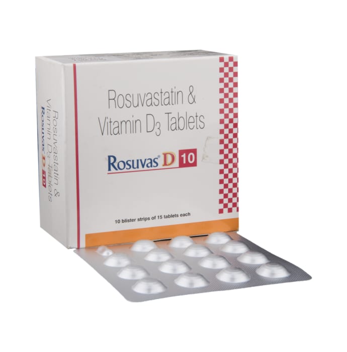 Rosuvas D 10 Tablet (15'S)