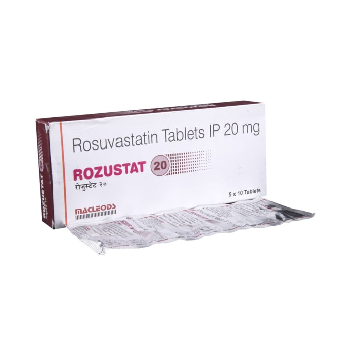 Rozustat 20mg Tablet (10'S)