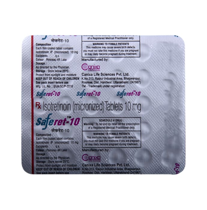 Saferet 10mg Tablet (30'S)