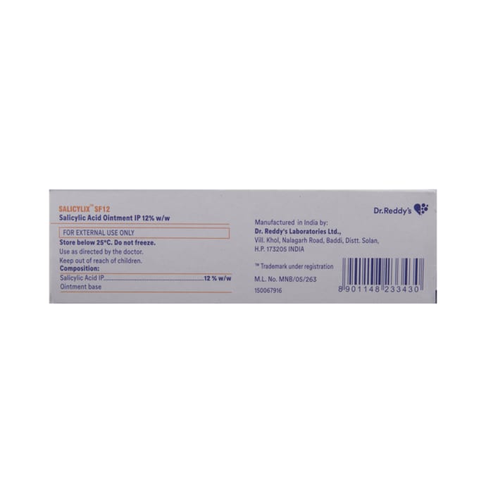 Salicylix SF 12 Ointment (50gm)