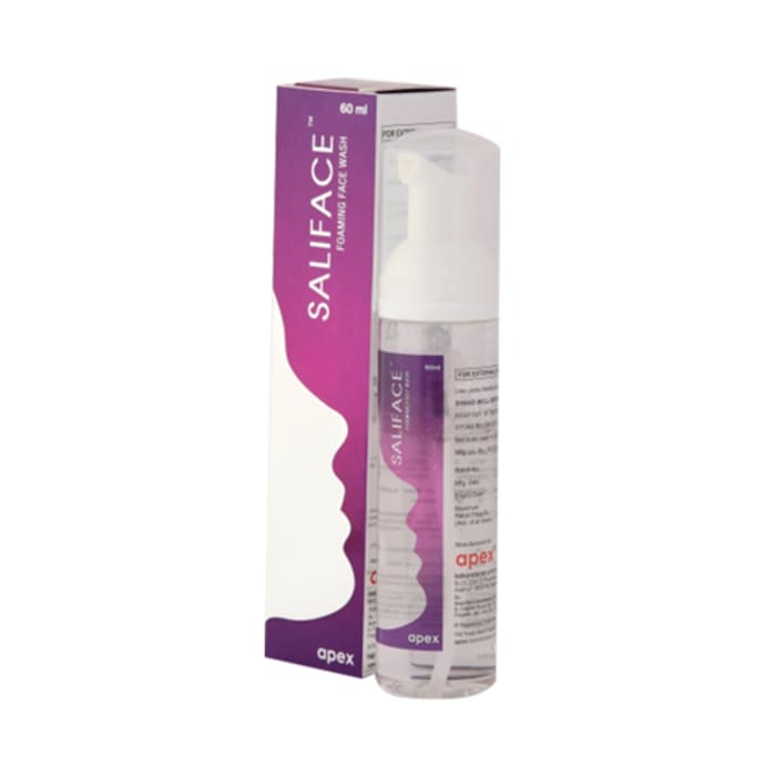 Saliface 2% face wash (60ml)