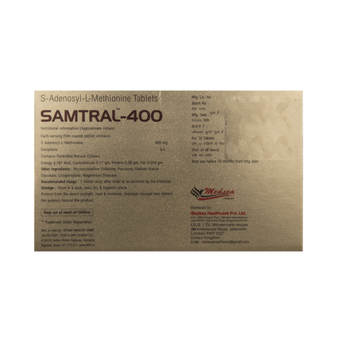 Samtral 400mg Tablet (10'S)