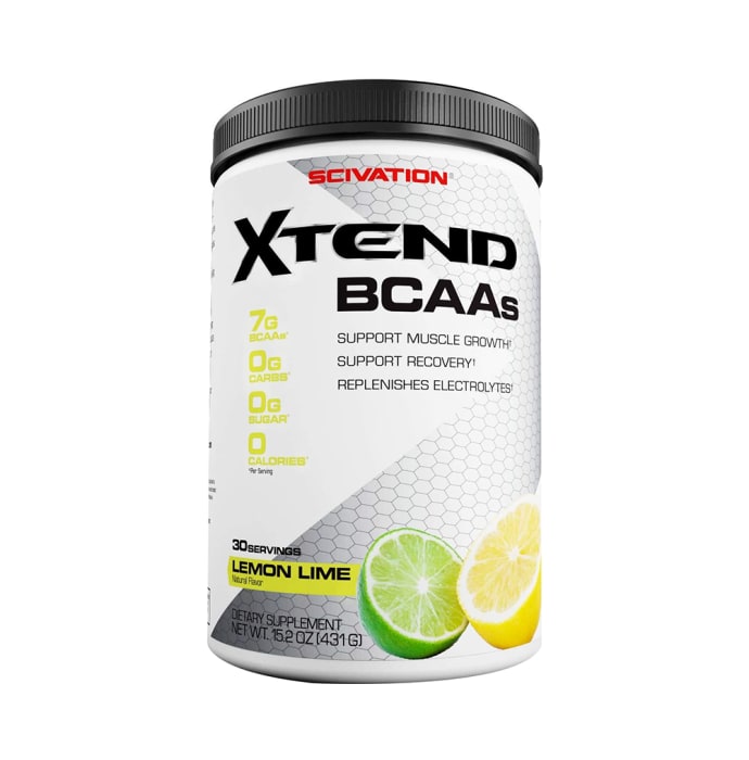 Scivation xtend bcaa powder lemon and lime