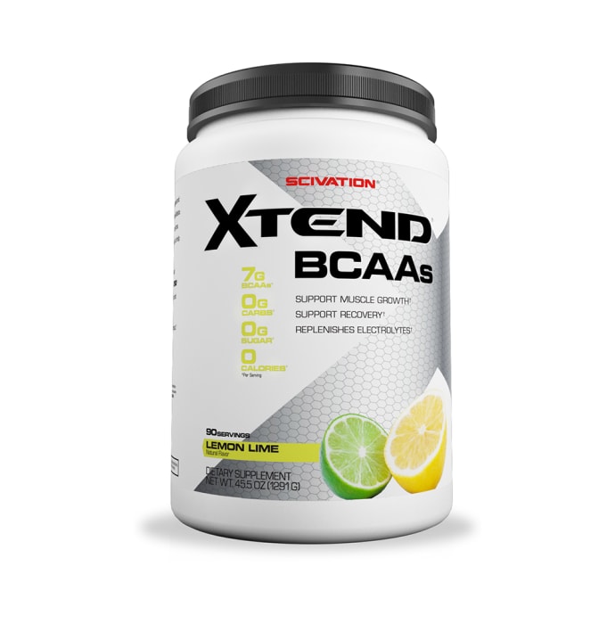 Scivation xtend bcaa powder lemon and lime