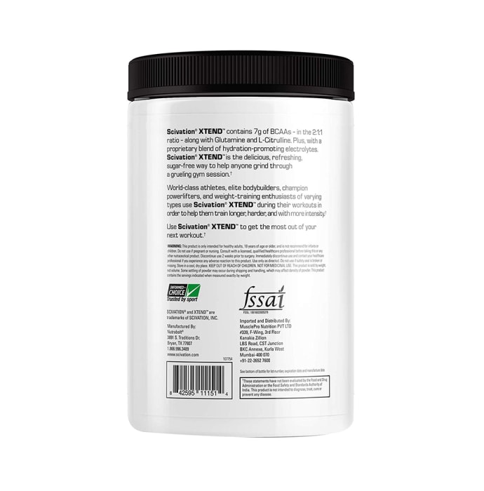 Scivation xtend bcaa powder mango