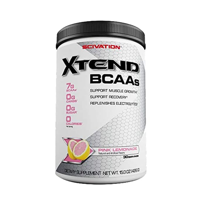 Scivation xtend bcaa powder pink lemonade