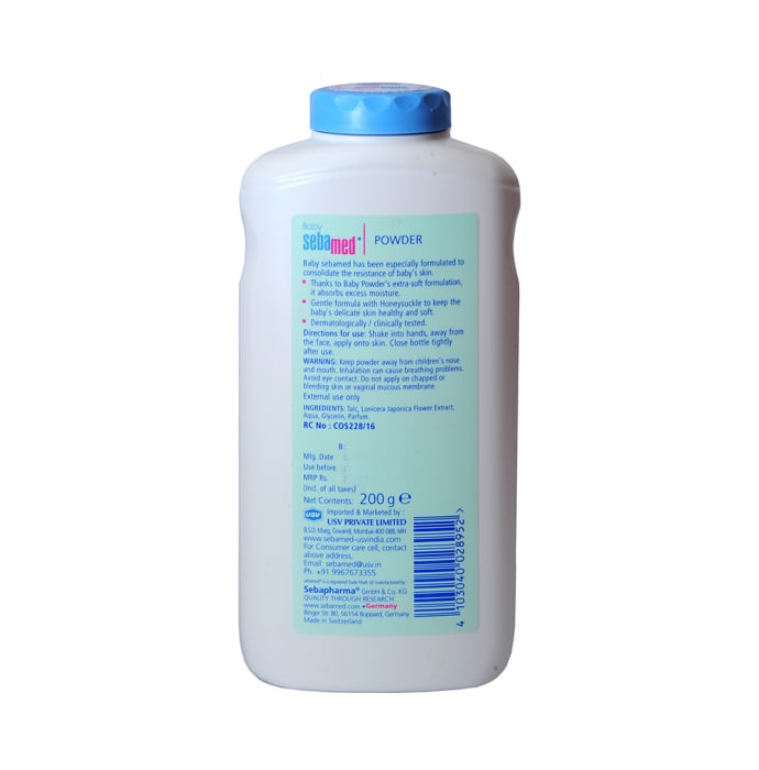 Sebamed Baby Powder with Honeysuckle (200gm)