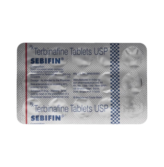 Sebifin 250mg Tablet (15'S)