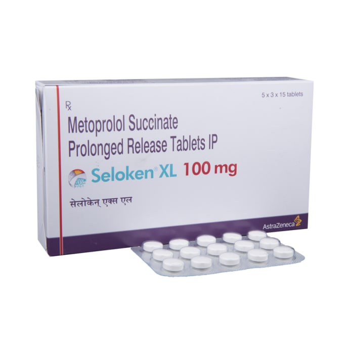 Seloken XL 100mg Tablet (15'S)