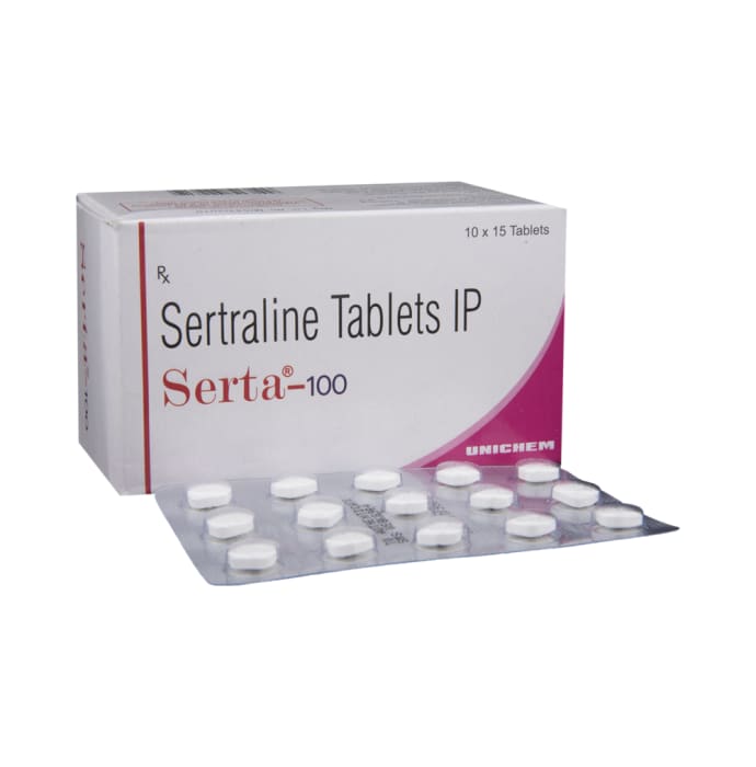 Serta 100 Tablet (15'S)