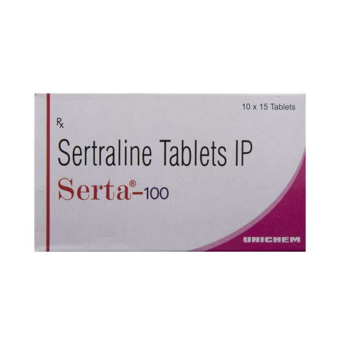 Serta 100 Tablet (15'S)