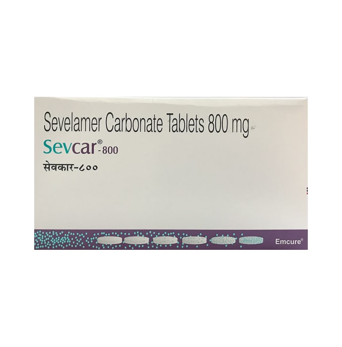 Sevcar 800mg Tablet (10'S)